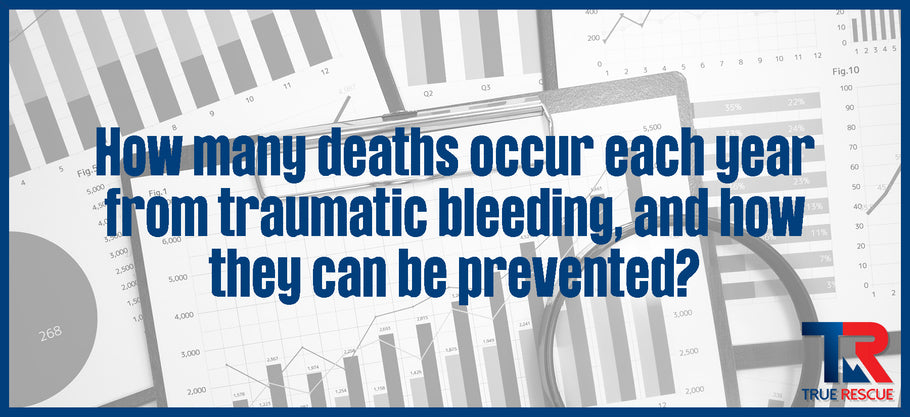 How Many Deaths Occur Each Year From Traumatic Bleeding, And How They Can Be Prevented?