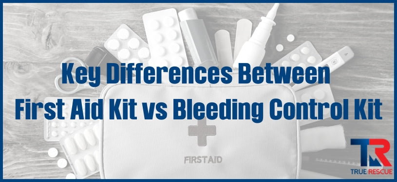 What’s the Difference Between a First Aid Kit vs Trauma Kit?