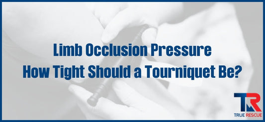 Limb occlusion pressure - how tight should a tourniquet be