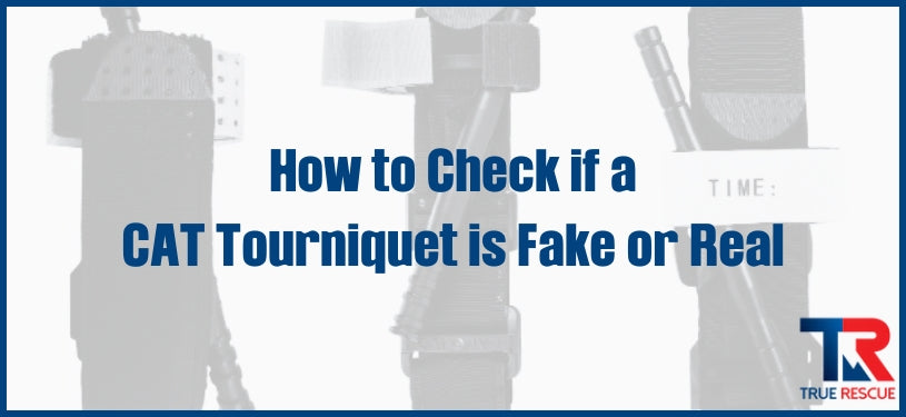 how to check if cat tourniquet is fake