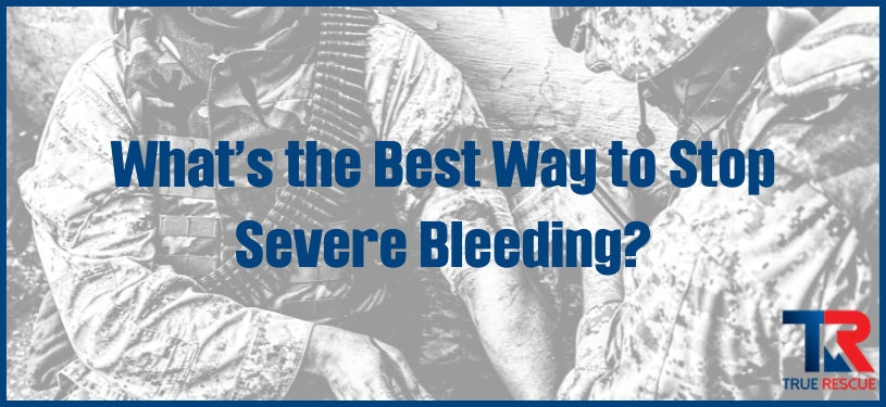 how to stop severe bleeding