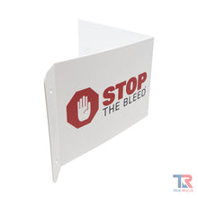 Load image into Gallery viewer, 3-Way STOP THE BLEED Flexible 3D Wall Sign
