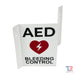 AED And Bleeding Control Transforming Sign Side Top Angle