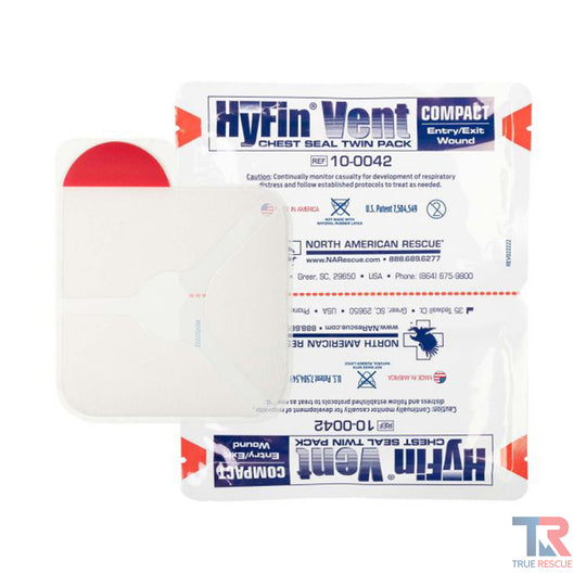 HyFin Vent Compact Chest Seal Twin Pack 