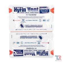 Load image into Gallery viewer, HyFin Vent Compact Chest Seal Twin Pack by North American Rescue
