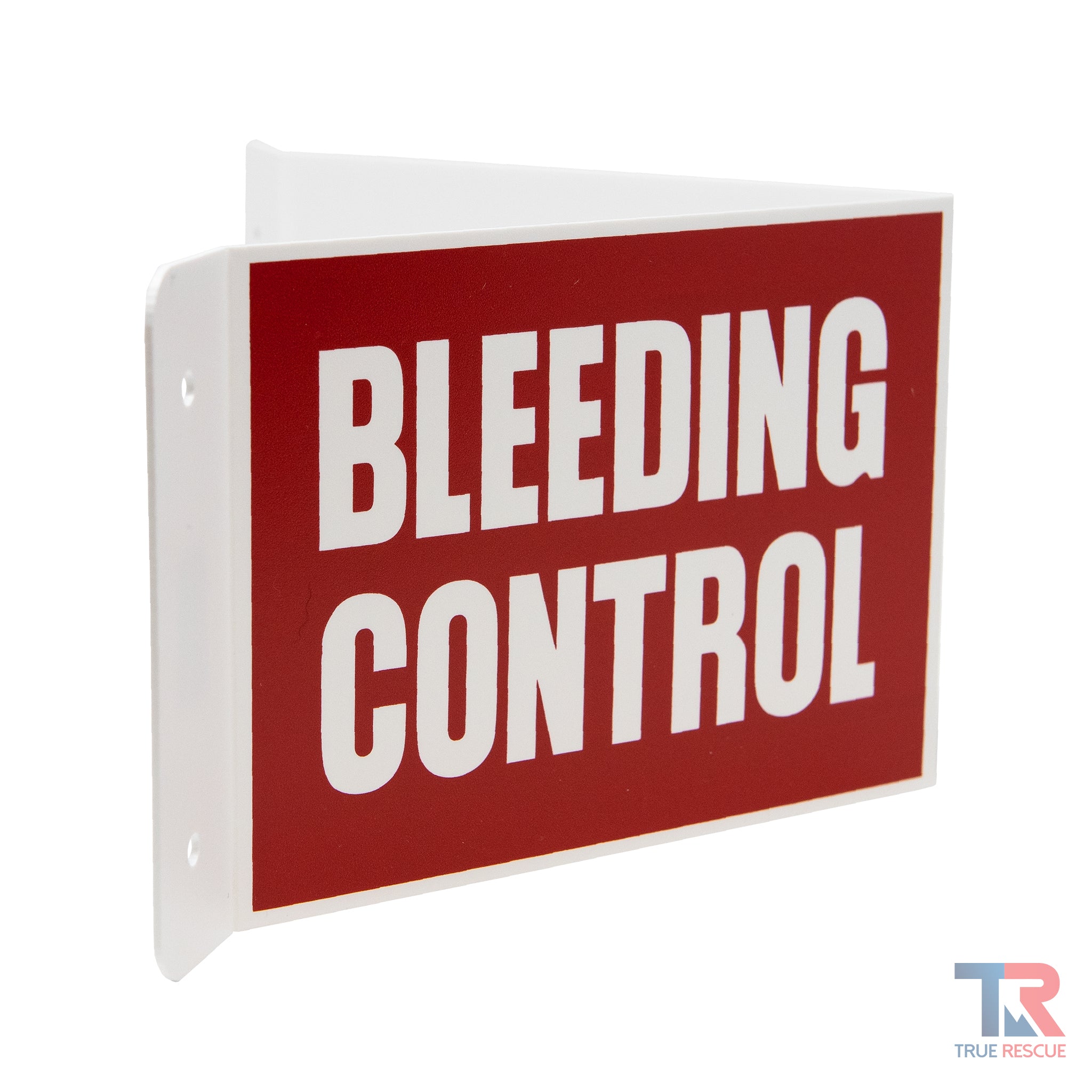 Blood Control Kit Sign 3-Way Bleeding Control Flexible 3D Wall Sign