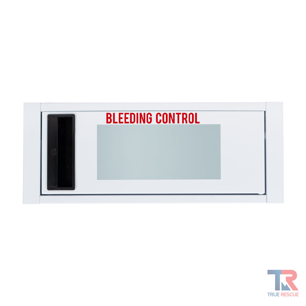 Compact Bleeding Control Cabinet Large Non Alarmed Front by True Rescue®