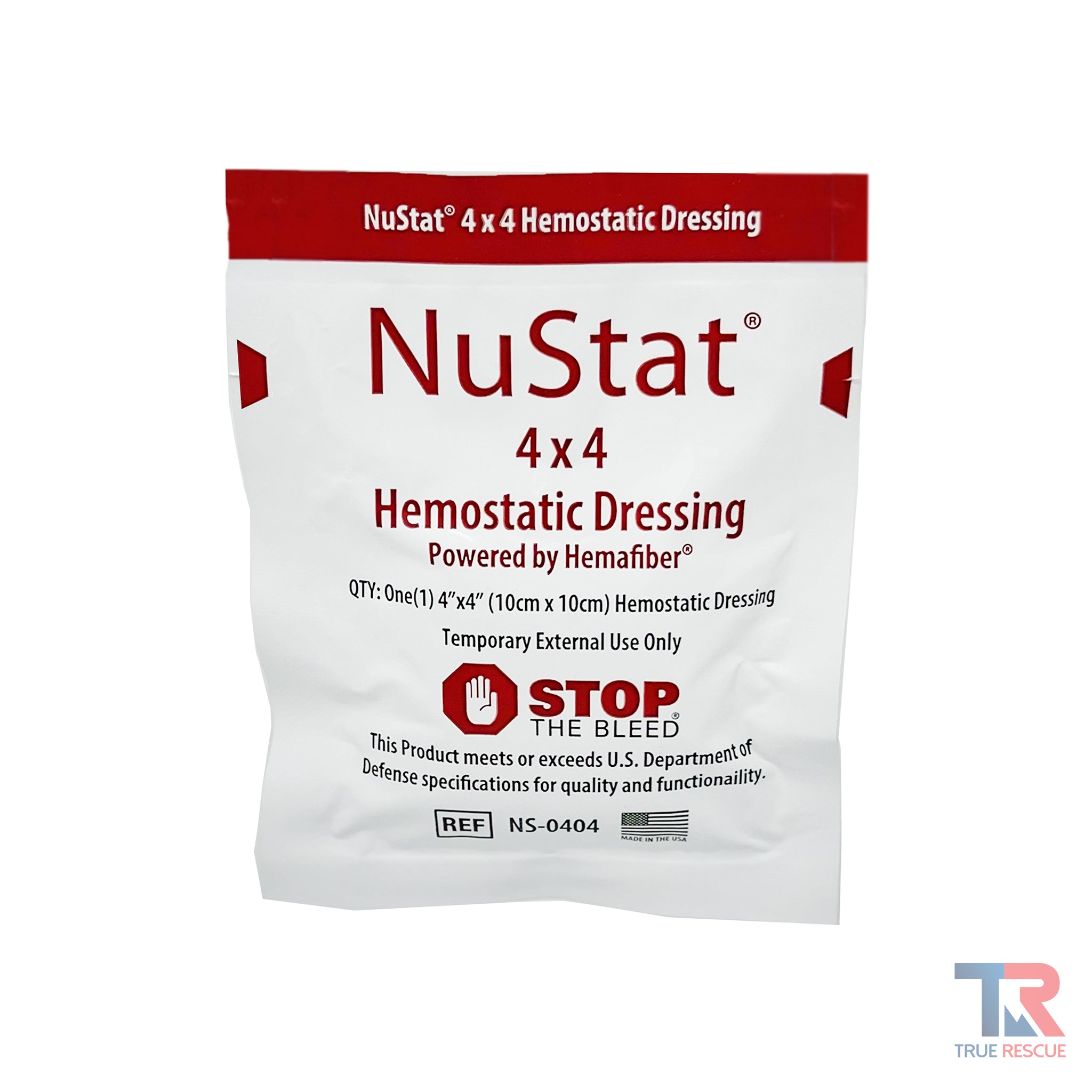 NuStat 4x4 Hemostatic Dressing, OTC