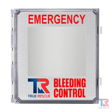 Load image into Gallery viewer, Outdoor Bleeding Control Cabinet by True Rescue® Front View
