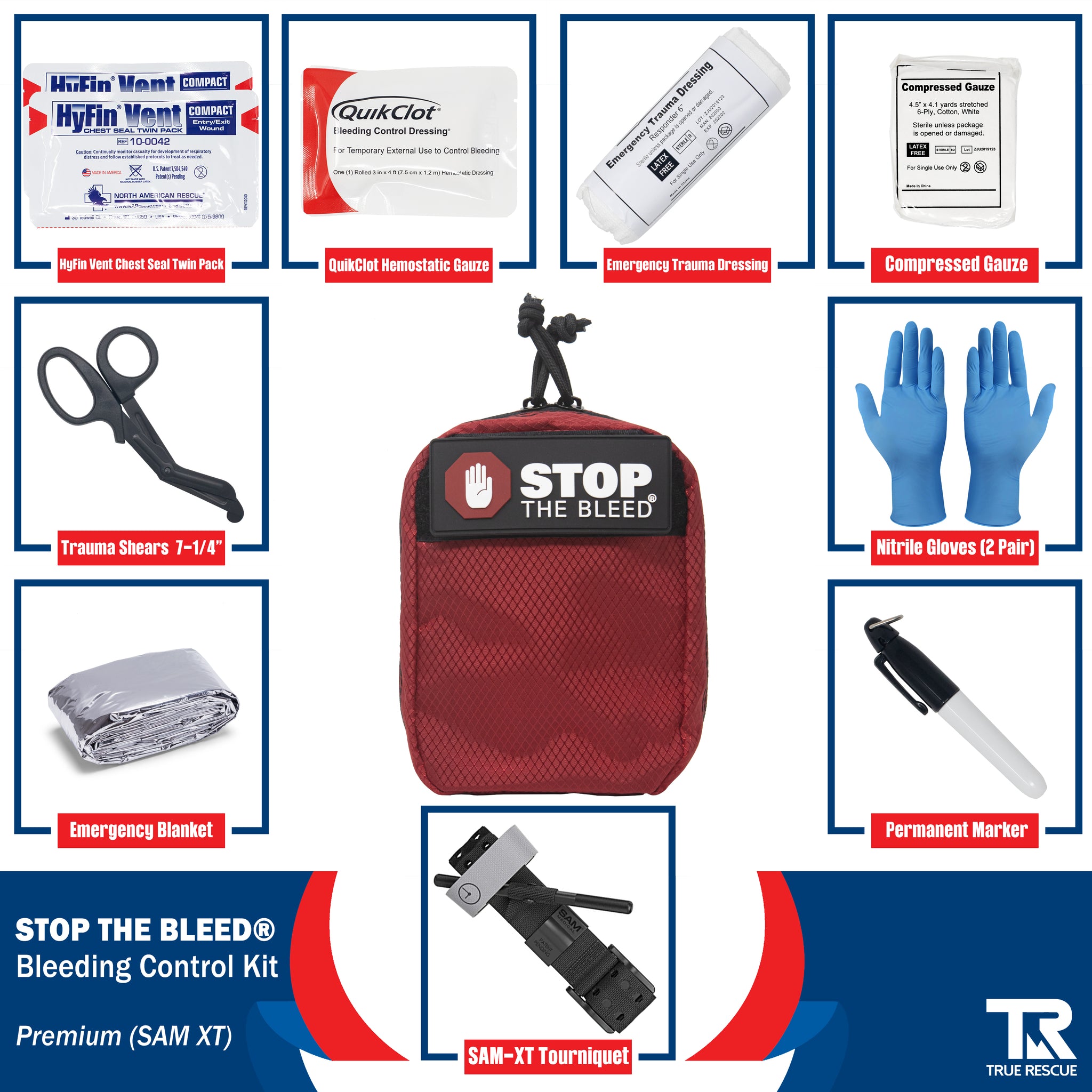 Bleeding Control Injector STOP THE BLEED Kits | Officially Licensed + Free Shipping
