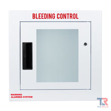 Load image into Gallery viewer, Semi Recessed Bleeding Control Cabinet Non Alarmed by True Rescue® Alarmed
