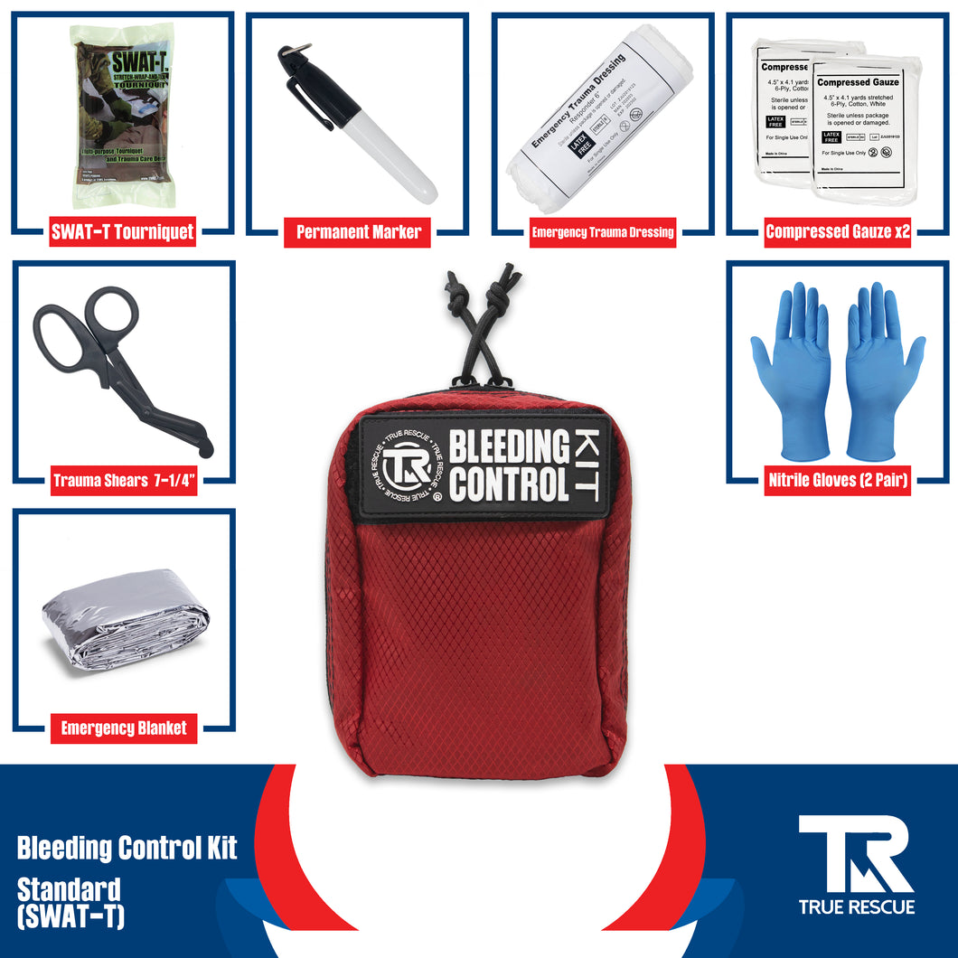 Bleeding Control Kit x2 With Wall Mount